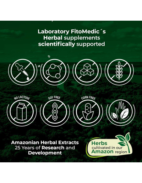 Cápsulas de Moringa Oleifera FITO MEDIC'S 300 Unidades