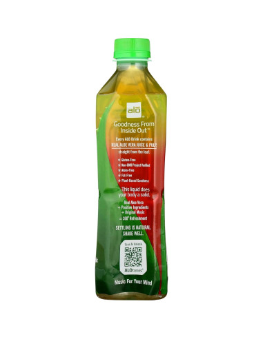 Bebida de Aloe Vera ALO con Manzana Fuji 500 ml
