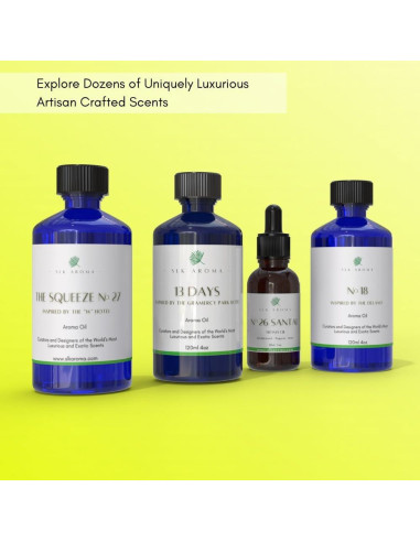 Aceite Difusor de Aroma Santal SLK Aroma 30ml - Sin Agua