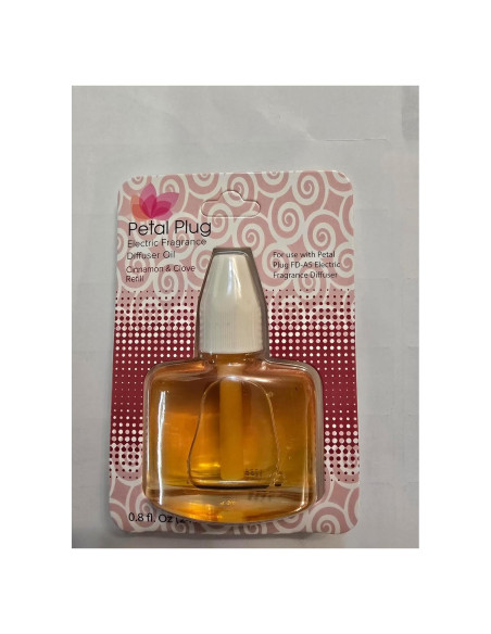 Recarga de Aceite Difusor Eléctrico Petal Plug Canela y Clavo 24 mL