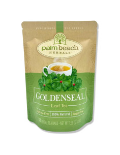 Té Herbal Goldenseal Palm Beach - 30 Bolsas de 1.5g