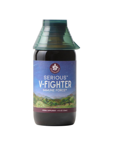 Suplemento Herbal WishGarden Serious V-Fighter 113.4ml - Apoyo Inmunológico