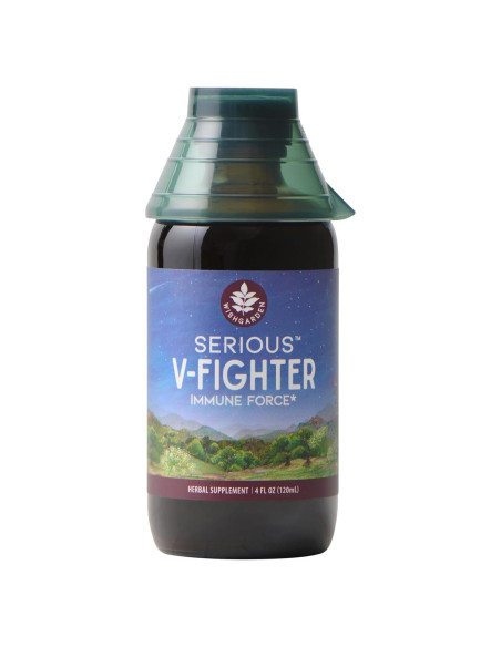 Suplemento Herbal WishGarden Serious V-Fighter 113.4ml - Apoyo Inmunológico