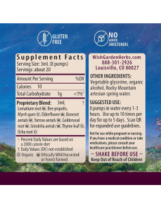 Suplemento Herbal WishGarden Serious V-Fighter 113.4ml - Apoyo Inmunológico 2