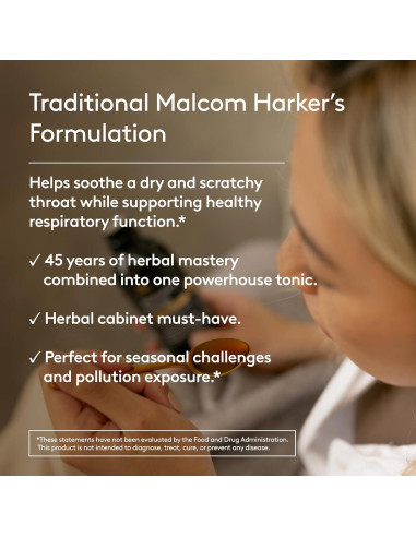 Tónico Herbal Respiratorio Harker 230 ml - Apoyo Pulmonar