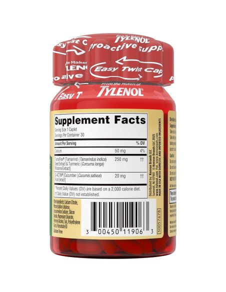 Suplemento Articular Tylenol Proactive Support 30 Comprimidos Suplemento Articular Tylenol Proactive Support 30 Comprimidos