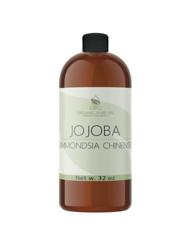 Aceite de Jojoba Puro OPO 100% - 946 ml Hidratante Facial y Corporal