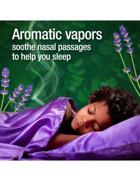 Mentholatum Rub Vaporizante Nocturno 50 g - Alivio de Tos Lavanda