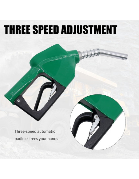 Boquilla automática de combustible OXCANO 3/4" NPT 16 GPM