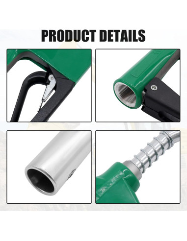 Boquilla automática de combustible OXCANO 3/4" NPT 16 GPM