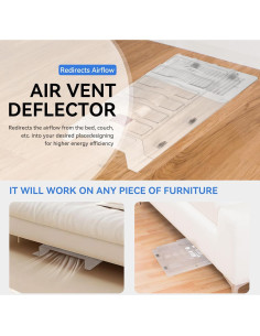 Extensor de Ventilación Magnético RXSIAT 22.86 cm Ajustable 2