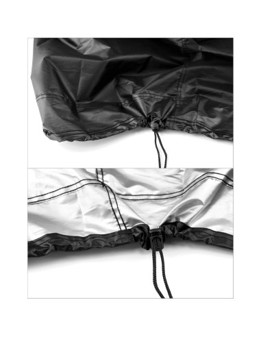 Cubierta de Ventilación de Techo QWORK 50.8x50.8cm Impermeable