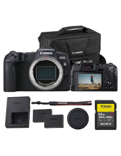 Cámara Sin Espejo Canon EOS RP 26.2MP + Tarjeta 64GB + Bolsa