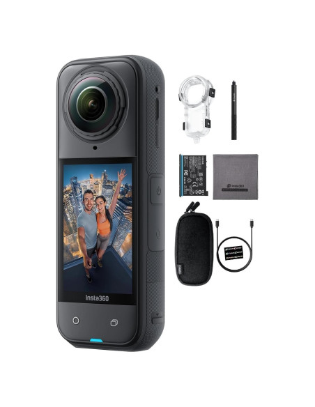 Cámara de acción Insta360 X5 8K 360 72MP impermeable Cámara de acción Insta360 X5 8K 360 72MP impermeable