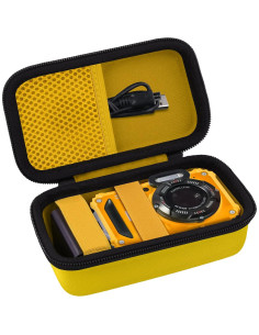Funda Dura Impermeable Kodak PIXPRO WPZ2 Amarilla 16.5x9.8cm 2