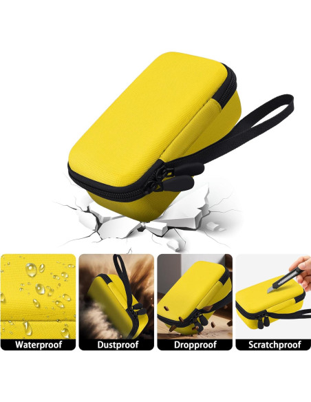 Funda Dura Impermeable Kodak PIXPRO WPZ2 Amarilla 16.5x9.8cm