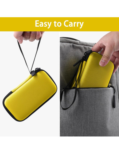 Funda Dura Impermeable Kodak PIXPRO WPZ2 Amarilla 16.5x9.8cm