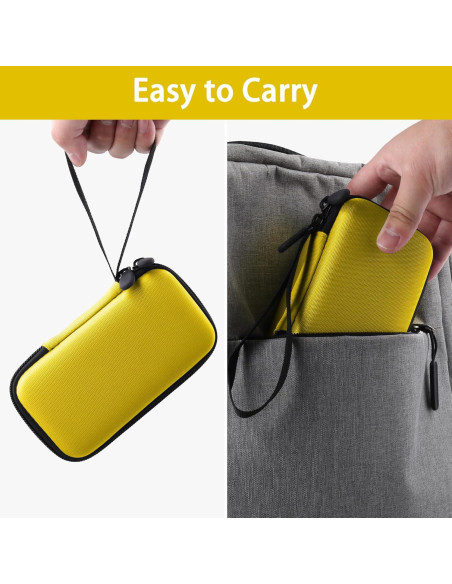 Funda Dura Impermeable Kodak PIXPRO WPZ2 Amarilla 16.5x9.8cm