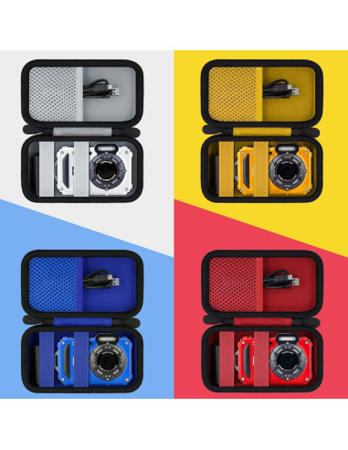 Funda Dura Impermeable Kodak PIXPRO WPZ2 Amarilla 16.5x9.8cm