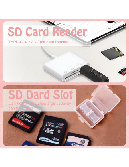 Funda de Almacenamiento para Cámara ERMO NKES Rosa - Compatible con KODAK PIXPRO y CAMKORY