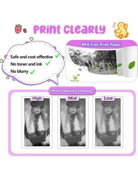 Cámara Instantánea Joytrip para Niños 3-10 Años con SD 32GB