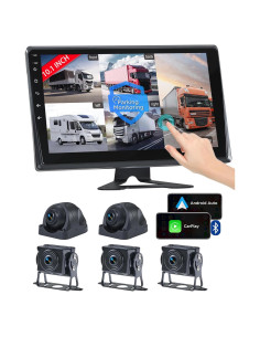 Sistema de Cámara RV VOONOA 5 Cámaras 1080P Monitor 10.1"