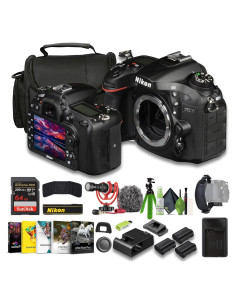 Cámara DSLR Nikon D7200 24.2 MP + 2 Baterías + Tarjeta 64GB
