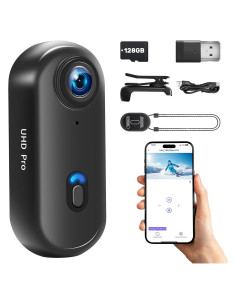 Cámara de acción 4K Genérico WPP-02 portátil negra