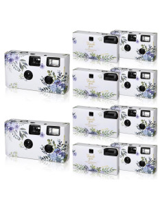 Paquete de 10 Cámaras Desechables Kanayu Amapola Azul 35mm