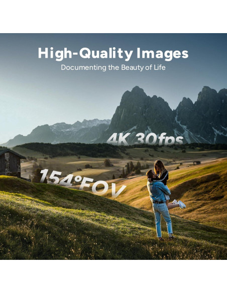 Cámara de Acción SJCAM C300 4K Impermeable 300g con Accesorios