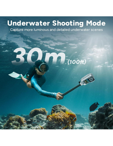 Cámara de Acción SJCAM C300 4K Impermeable 300g con Accesorios