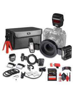 Sistema de Flash Inalámbrico Nikon R1C1 + Accesorios 64GB
