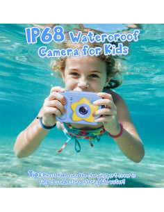 Cámara Submarina FXXXLTF 48MP Impermeable 1.52m Azul 2