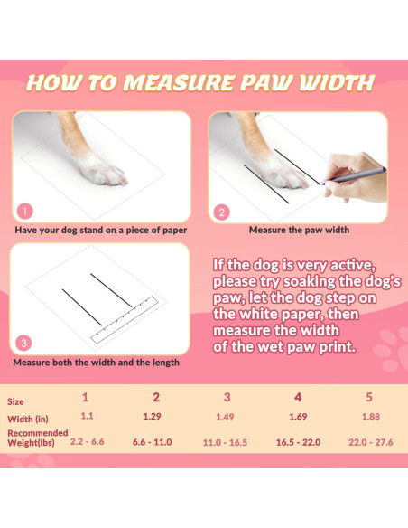 Zapatos para Perros SlowTon T.5 Rosa - Botas Transpirables