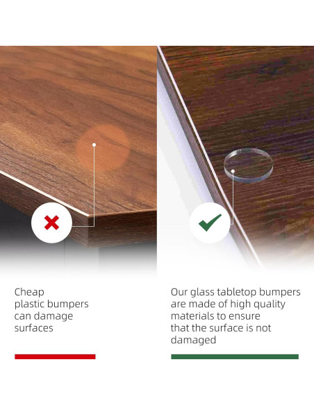 Almohadillas Antideslizantes para Mesas de Vidrio Pretwad - 100 Piezas Almohadillas Antideslizantes para Mesas de Vidrio Pretwad - 100 Piezas