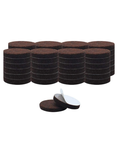 Almohadillas de Fieltro Autoadhesivas uxcell 50pcs 22x5mm