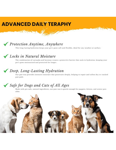 Bálsamo Hidratante para Patas de Perros y Gatos Nutripet 82g