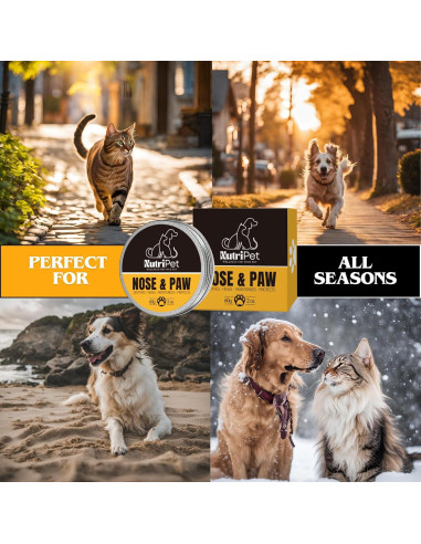 Bálsamo Hidratante para Patas de Perros y Gatos Nutripet 82g
