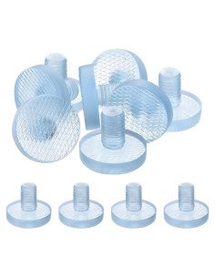Topes de Vidrio para Mesa uxcell 8Pcs 12mm Anticolisión