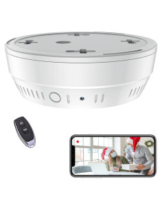 Detector de Humo con Cámara Oculta Lizvie LS-H1 1080P WiFi