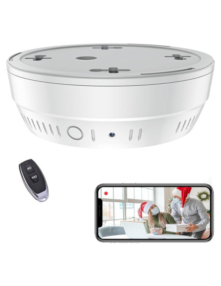 Detector de Humo con Cámara Oculta Lizvie LS-H1 1080P WiFi