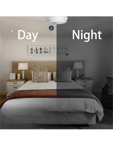 Detector de Humo con Cámara Oculta Lizvie LS-H1 1080P WiFi