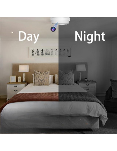 Detector de Humo con Cámara Oculta Lizvie LS-H1 1080P WiFi