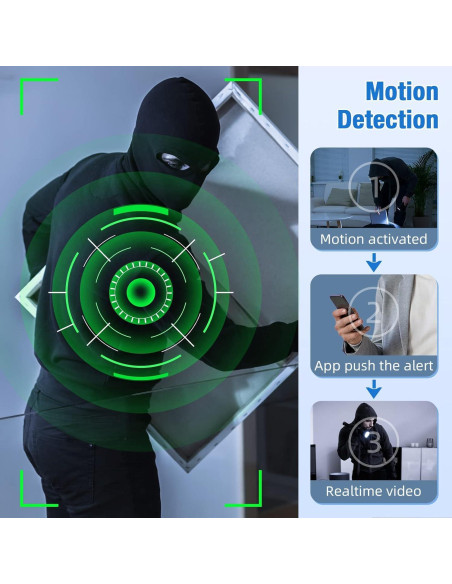 Detector de Humo con Cámara Oculta Lizvie LS-H1 1080P WiFi