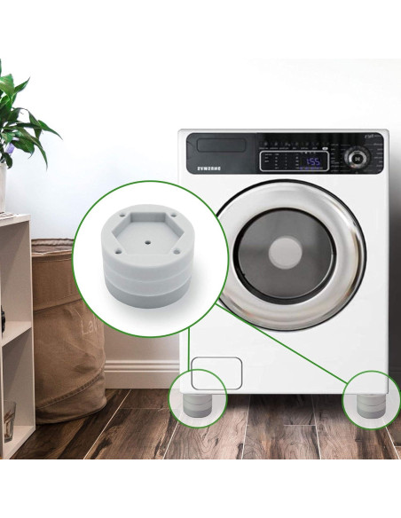 Almohadillas Antivibración Enterpark Maylynn 01 - 4 Unidades Almohadillas Antivibración Enterpark Maylynn 01 - 4 Unidades