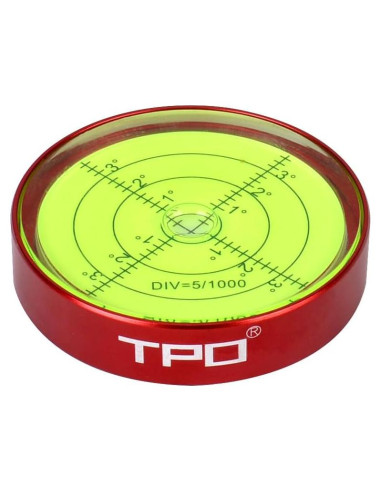 Nivel de Burbuja Pequeño Eastern Tactical Supply 6.35 cm Rojo