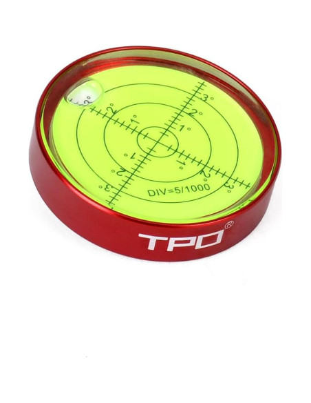 Nivel de Burbuja Pequeño Eastern Tactical Supply 6.35 cm Rojo