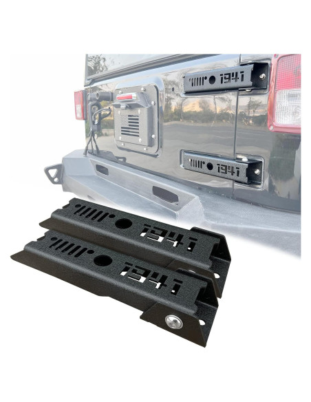 Soporte de Bisagra de Puerta Trasera XOOKUN 2PCS Acero Reforzado