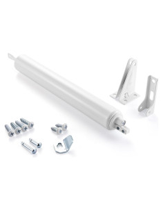 Cerradura Neumática Ideal Security para Puertas de Pantalla Blanca