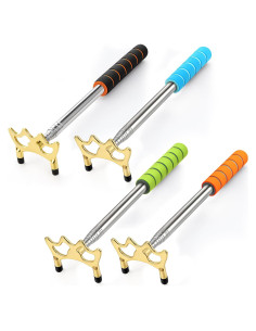 Soulchen 4 Palos de Puente de Billar Retráctiles 35-150 cm